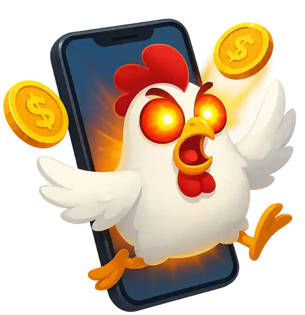 Chicken Road sur mobile, jeu crash optimisé pour Android et iOS